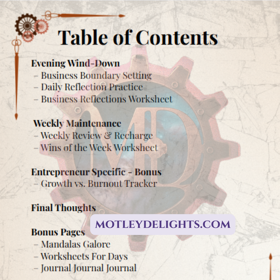 The Motley Entrepreneur’s Guide To Keeping Your Cool (Printable Edition)